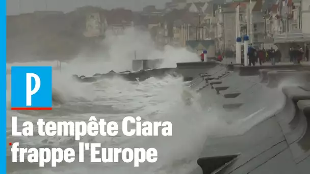 Inondations et vents violents: la tempête Ciara frappe l'Europe