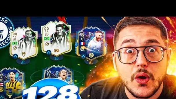 128 !!! - 5 Tentatives pour faire le WORLD RECORD DRAFT sur FIFA 23