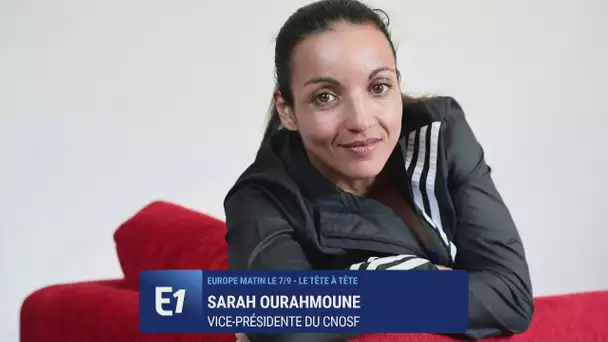 Pour Sarah Ourahmoune, "Emmanuel Macron a reconnu que le sport était indispensable"