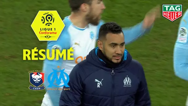 SM Caen - Olympique de Marseille ( 0-1 ) - Résumé - (SMC - OM) / 2018-19