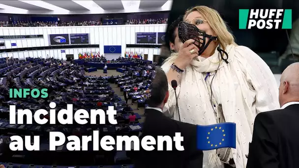 Une eurodéputée d’extrême droite sortie du Parlement après un incident de séance sur l’IVG