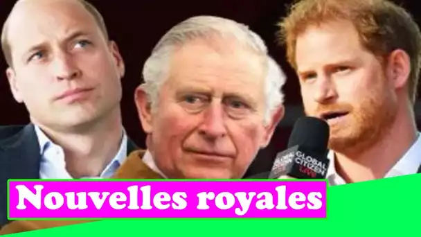 William et Harry sn.obent que Charles se sente "comme s'il n'avait jamais existé"