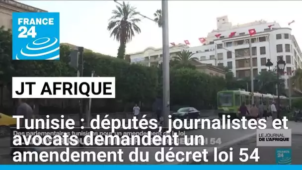 Députés, journalistes et avocats poussent pour un amendement du décret loi 54 en Tunisie