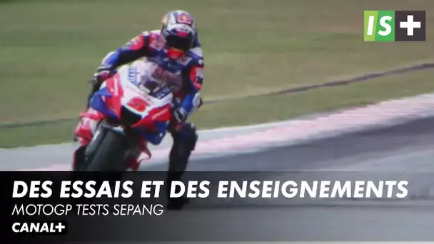 Des essais et des enseignements - MotoGP tests Sepang