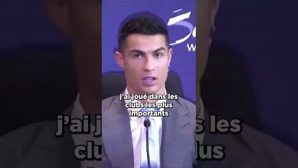 CR7 fier de signer à Al-Nassr