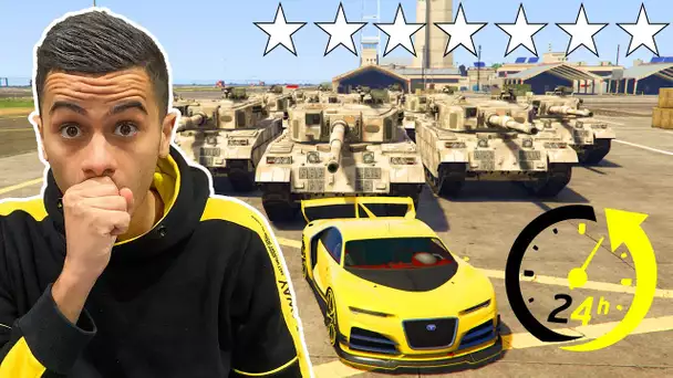 SURVIVRE 24H DANS LA BASE MILITAIRE DE GTA 5 ! (ft LaSalle)