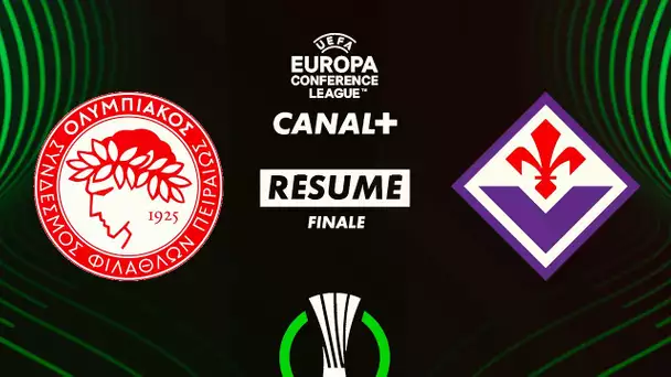 Le résumé de Olympiakos / Fiorentina - Finale League Europa Conference 2023-24