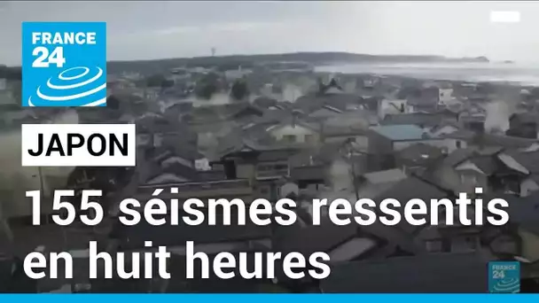 Au Japon, 155 séismes ressentis en huit heures • FRANCE 24