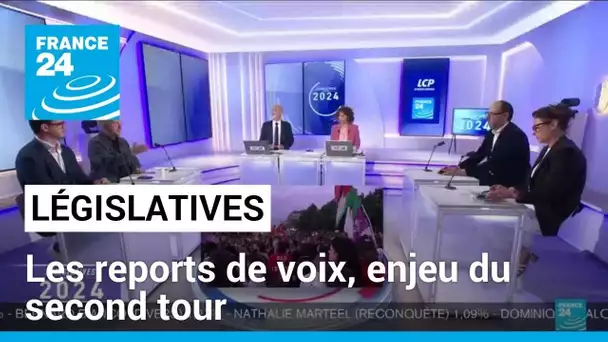 Législatives : les reports de voix, enjeu du second tour • FRANCE 24