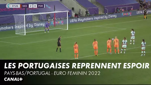 37ème - Carole Costa réduit le score sur penalty - Euro Féminin 2022