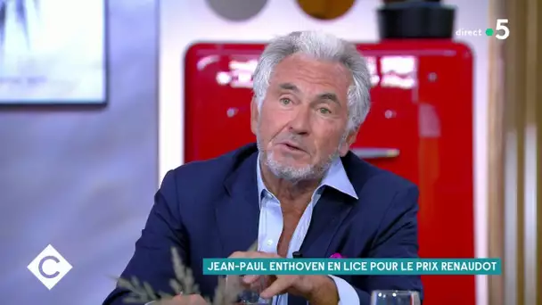 Jean-Paul Enthoven en lice pour le Prix Renaudot - C à Vous - 18/09/2020