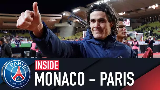 INSIDE - AS MONACO VS PARIS SAINT-GERMAIN with Cavani & Neymar Jr