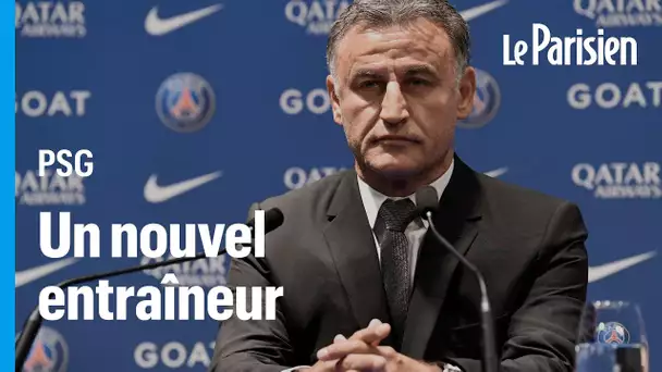«Pas un joueur ne sera au-dessus du groupe», promet Christophe Galtier, nouvel entraîneur du PSG