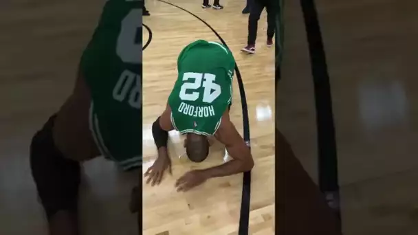 Al Horford's Emotional Celebration After ECF Championship Win