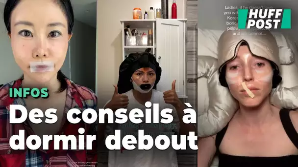 Sur TikTok, la Gen Z rivalise d’astuces bancales pour enfin trouver le sommeil