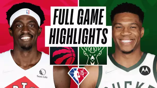 RAPTORS at BUCKS | FULL GAME HIGHLIGHTS | January 15, 2022