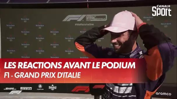 Les réactions avant le podium