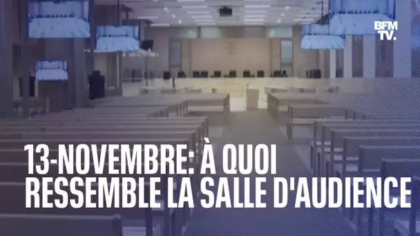 13-Novembre: à quoi ressemble la salle d'audience du palais de justice de Paris ?