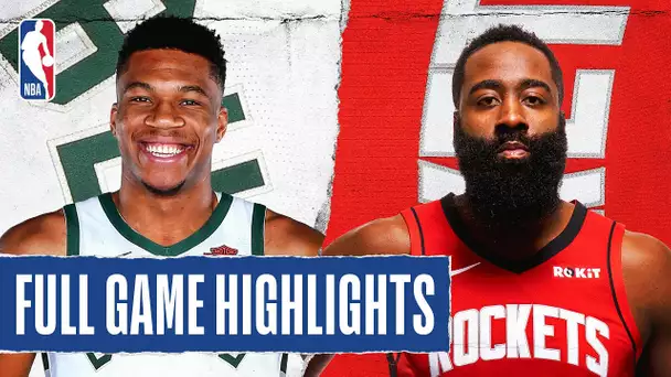 BUCKS at ROCKETS | FULL GAME HIGHLIGHTS | August 2, 2020