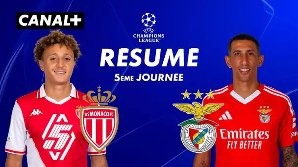 Le résumé de Monaco / Benfica - Ligue des champions 2024-25 (J5)