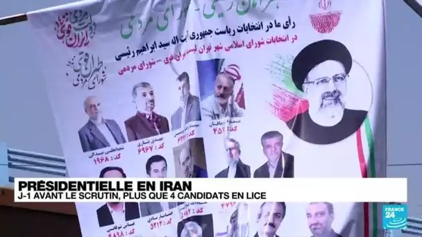 Présidentielle en Iran : J-1 avant le scrutin, plus que 4 candidats en lice