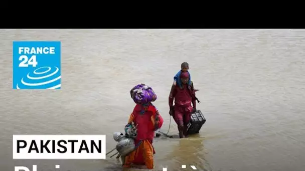 Au Pakistan, plus d'un millier de personnes tuées par les pluies torrentielles • FRANCE 24