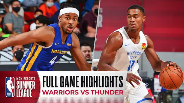 WARRIORS at THUNDER | NBA SUMMER LEAGUE | FULL GAME HIGHLIGHTS