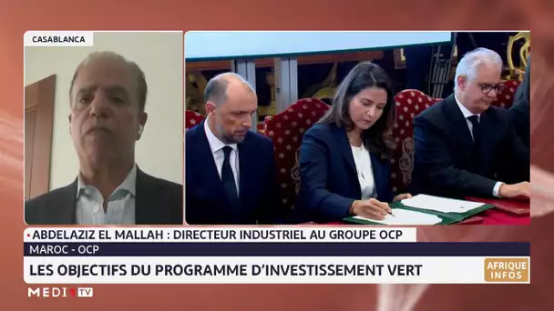 Maroc-OCP : les objectifs du programme d´investissement vert