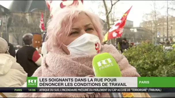 «Système au bord de l’effondrement» : les secteurs du social et médico-social manifestent à Paris