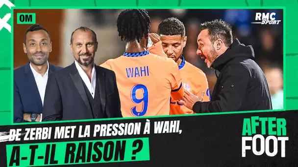 OM : De Zerbi a-t-il raison de mettre la pression à Wahi ?