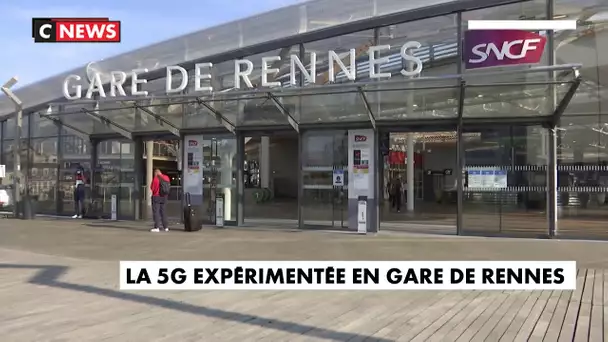 La 5G expérimentée en gare de Rennes