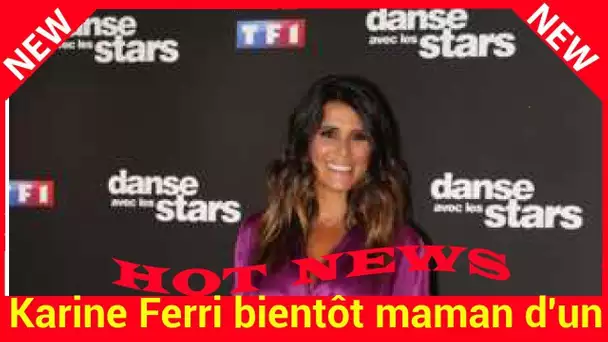 Karine Ferri bientôt maman d'un troisième enfant ? Elle laisse planer le doute