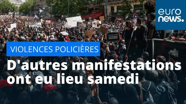 Manifestations contre les violences policières et le racisme à Paris et d'autres villes