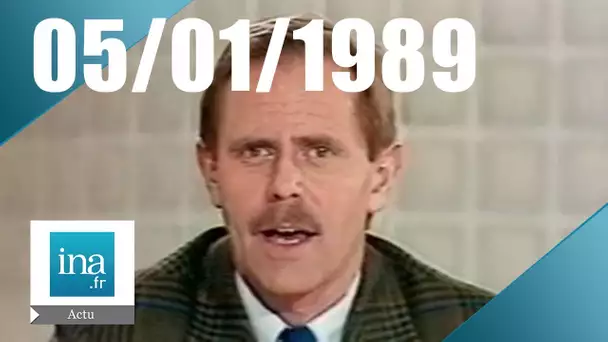 20h Antenne 2 du 05 janvier 1989 | Découverte sur les ulcères | Archive INA