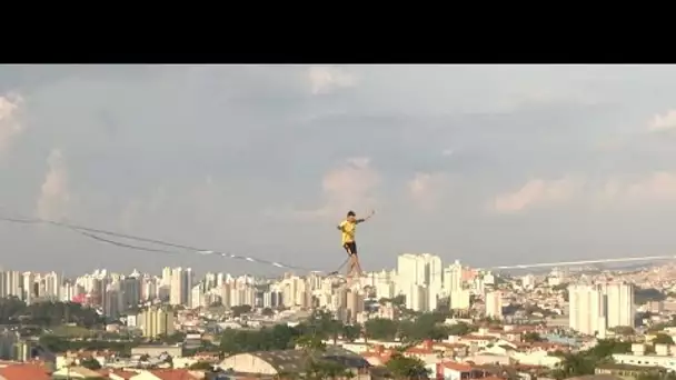 Prise de hauteur pour sensations fortes à São Paulo