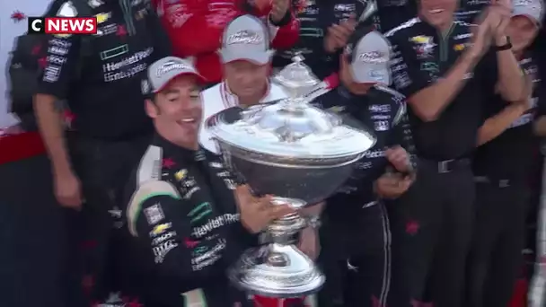 Le Français Simon Pagenaud vainqueur des 500 miles d&#039;Indianapolis : « Un rêve d&#039;enfant »