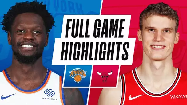 KNICKS at BULLS | FULL GAME HIGHLIGHTS | February 1, 2021