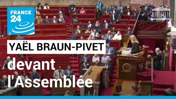 Rentrée parlementaire en France : Yaël Braun-Pivet rend compte de son déplacement en Ukraine