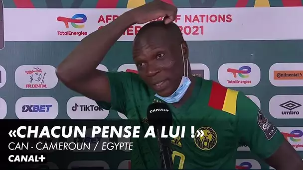 Le coup de gueule de Vincent Aboubakar après l'élimination du Cameroun