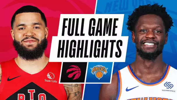 RAPTORS at KNICKS | FULL GAME HIGHLIGHTS | April 24, 2021