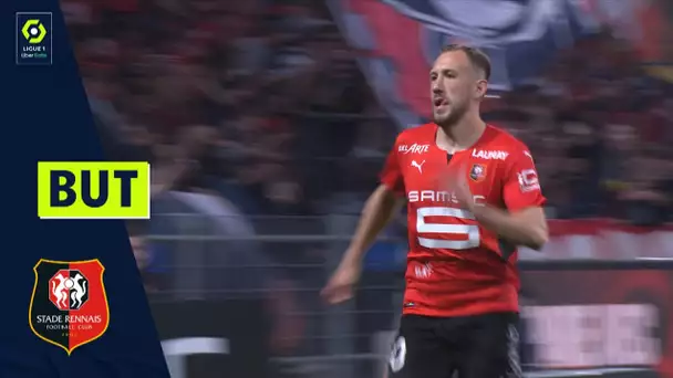 But Flavien TAIT (3' - SRFC) STADE RENNAIS FC - AS MONACO (2-3) 21/22