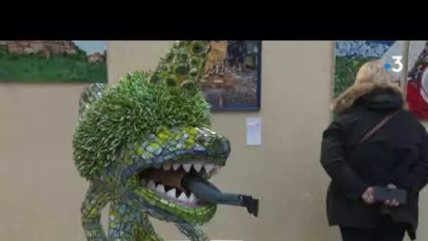 Chartres : 13e rencontres internationales de mosaïque se déroulent dans la chapelle du lycée Fulbert