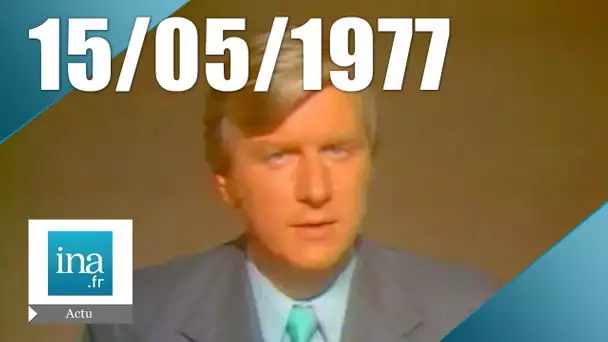 20h antenne 2 du 15 mai 1977 - JJ Servan-Schreiber président du Parti Radical | Archive INA