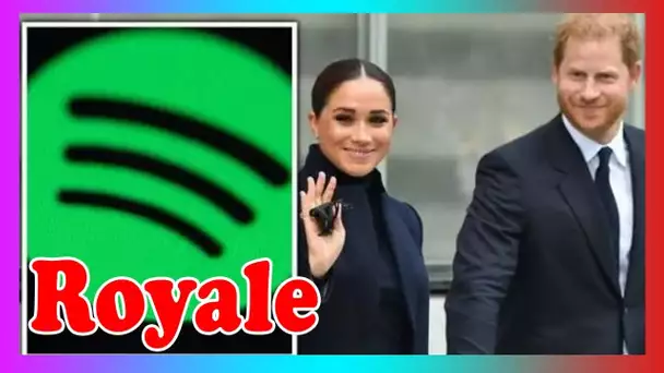 Meghan et Harry gagnent 486 000 £ par MINUTE sur l'accord de podcast Spotify