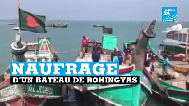 Bangladesh : naufrage d'un bateau de réfugiés rohingyas