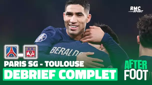 PSG 3-0 Toulouse : Le débrief complet de l’After foot après la victoire parisienne