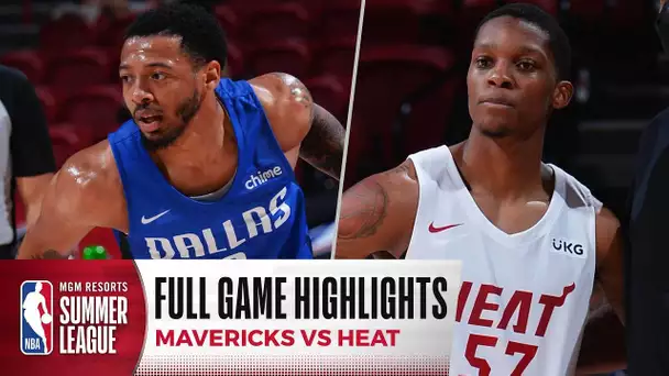 MAVERICKS at HEAT | NBA SUMMER LEAGUE | FULL GAME HIGHLIGHTS