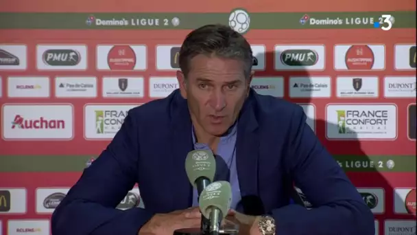 Défaite de Lens contre Le Havre : la réaction de Philippe Montanier