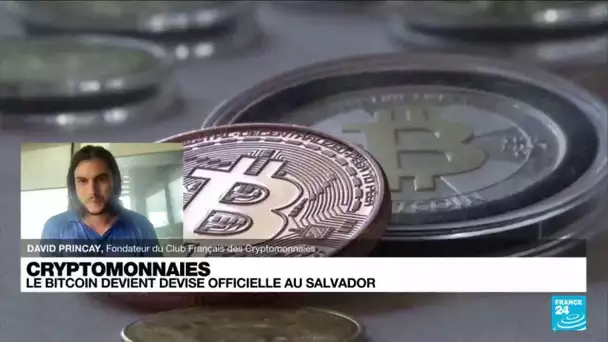 Salvador : le bitcoin devient devise officielle • FRANCE 24