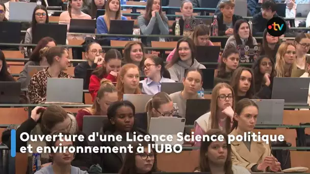 Ouverture d'une Licence Science politique et environnement à l'UBO